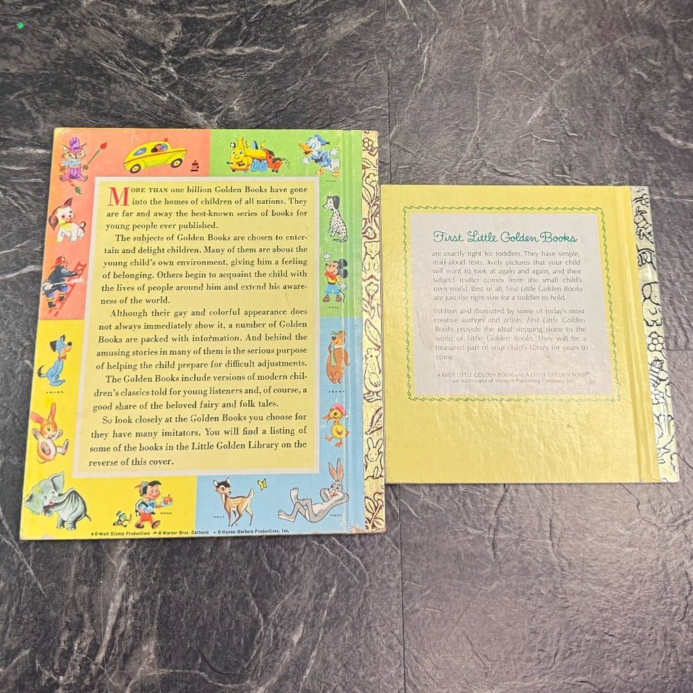 WESTERN PUBLISHING COMPANY A Little Golden Book Lot (8 Books) - Picture 3 of 16